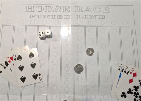 horse race drinking game|stick horse race with dice.
